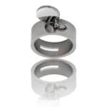 Sublime Bague Femme avec Médaillon ALBA