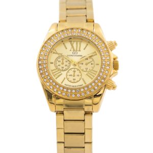 Joli Coffret Montre Femme Acier Strass GIORGIO