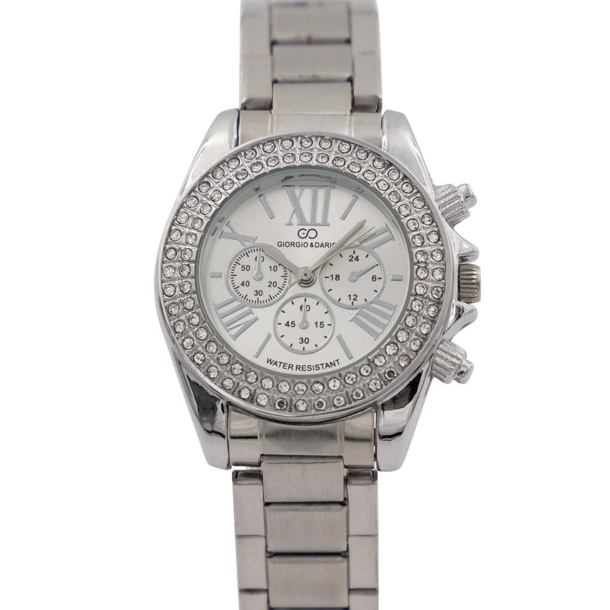 Coffret avec Montre Femme Acier Strass GIORGIO