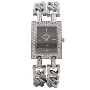 Coffret avec Montre Femme Acier Strass GIORGIO
