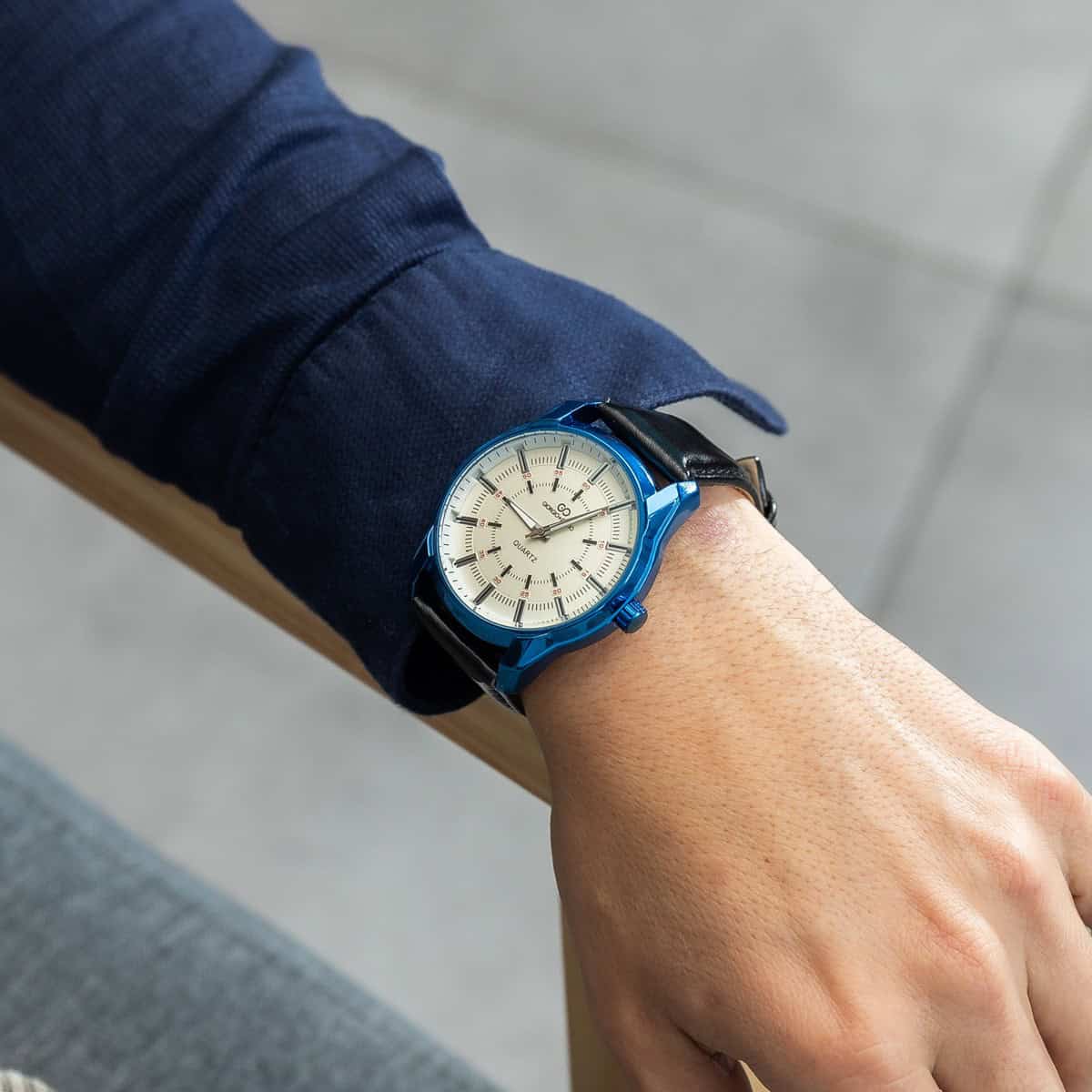 Montre d'Homme en Noir GIORGIO