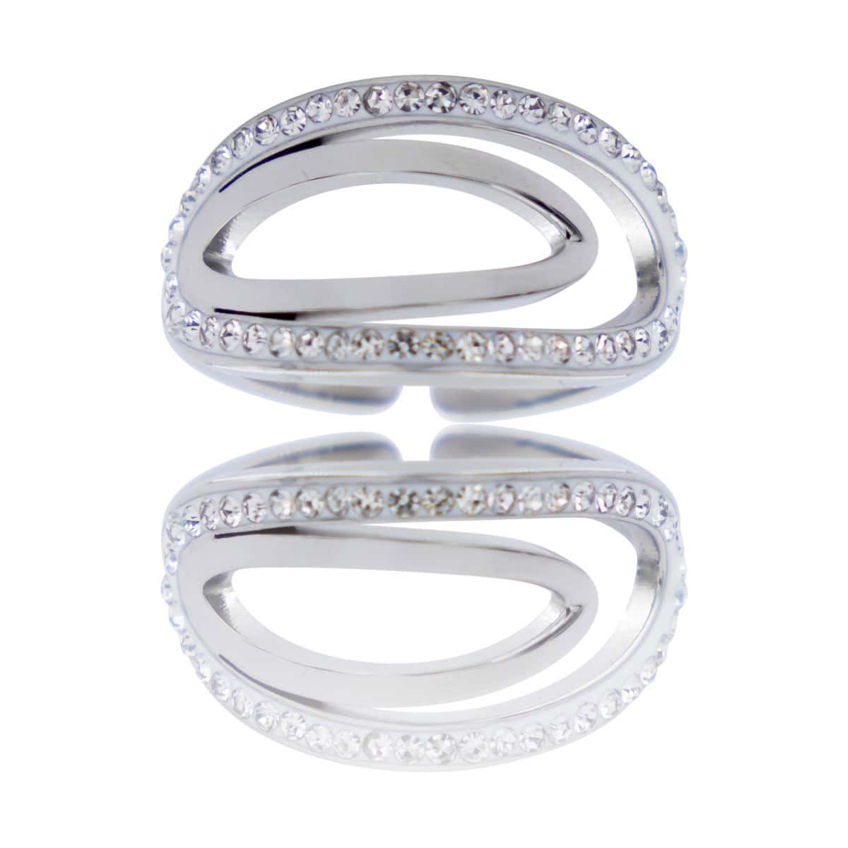 Belle Bague Femme Ornée avec Zirconium HOSTA