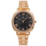 Très Belle Montre pour Femme Métal Rosé Strass GIORGIO