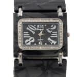 Montre Femme Métal et Plastique Noir CHTIME