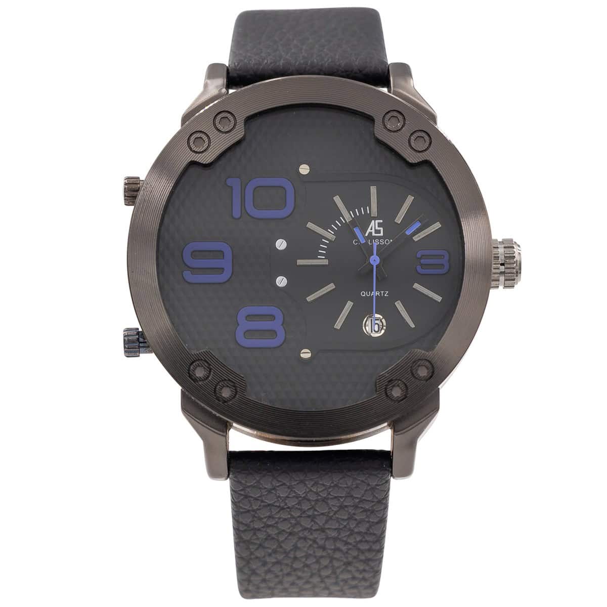 Coffret de Montre XL pour Homme Noir CHTIME