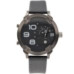 Beau Coffret Montre XL Homme Noir CHTIME