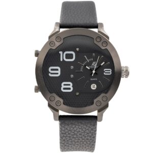 Beau Coffret Montre XL Homme Noir CHTIME