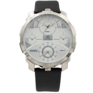 Magnifique Coffret Montre XL Homme Noir CHTIME