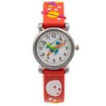 Superbe Montre Enfant Unisexe Silicone Planète Rouge