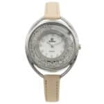 Montre Femme au Bracelet Crème CHTIME