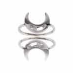 Bague pour Femme Acier Ornée Zirconium