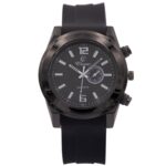 Montre Originale Homme Silicone Noir CHTIME