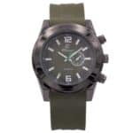 Montre Homme Petit Prix Silicone Vert CHTIME