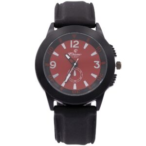 Montre Fashion pour Homme Silicone Noir CHTIME