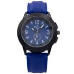 Votre Montre Homme Silicone Bleu CHTIME