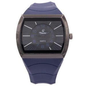 Jolie Montre Homme Silicone Bleu CHTIME