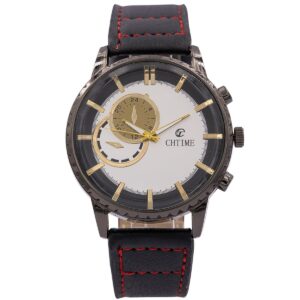 Magnifique Montre Homme Noir CHTIME