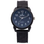Jolie Montre Homme Tissu Gris CHTIME