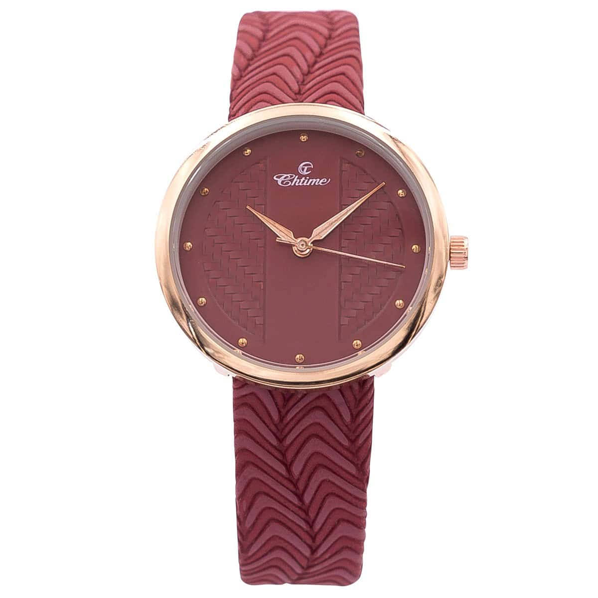 Montre Fashion Femme Rouge CHTIME