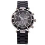 Montre Femme en Plastique Noir CHTIME