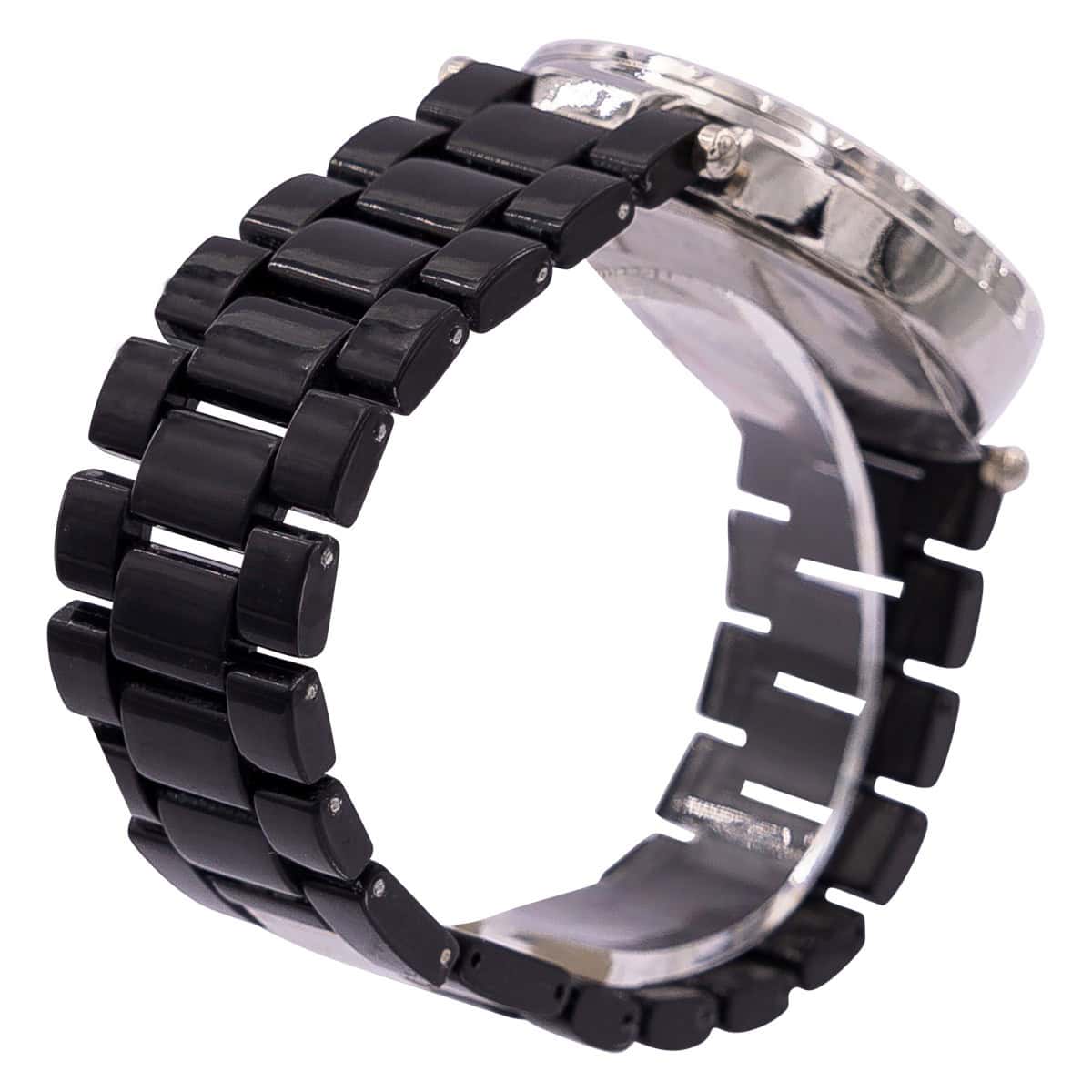 Montre Femme en Plastique Noir CHTIME