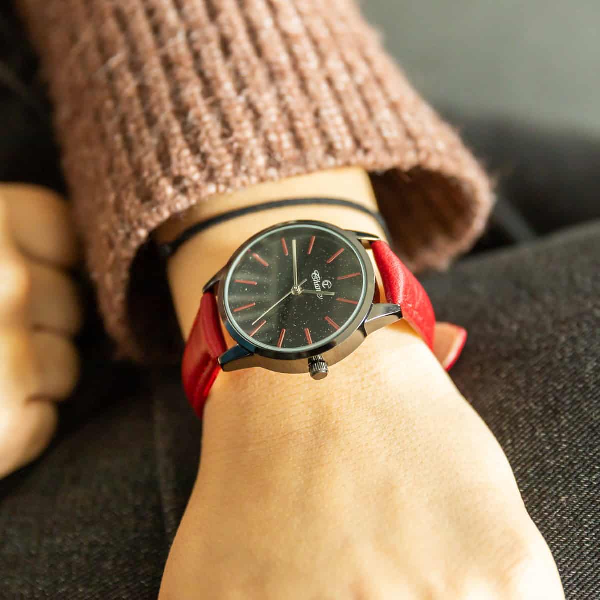 Montre Fashion pour Femme Rouge CHTIME