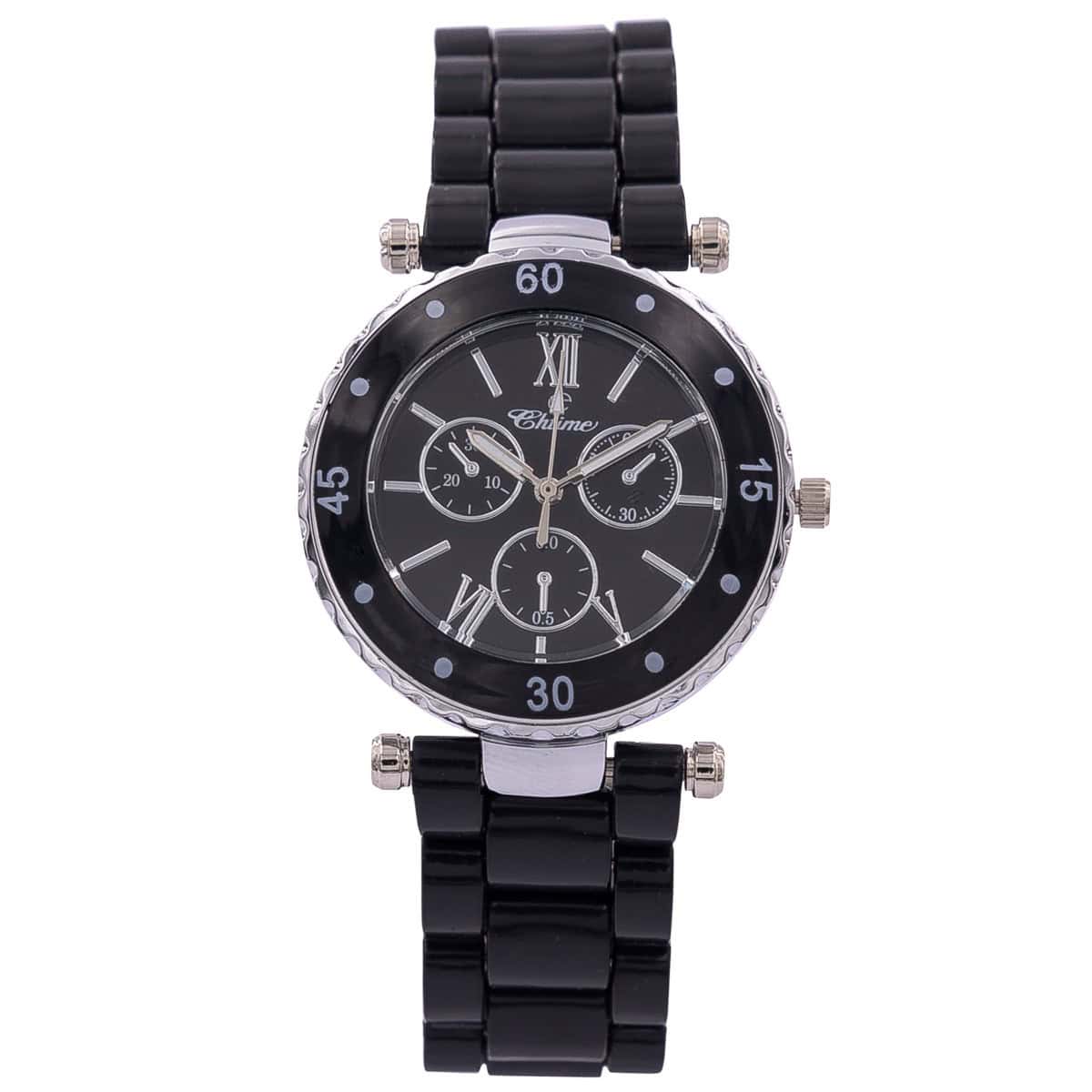 Montre Originale Femme Plastique Noir CHTIME
