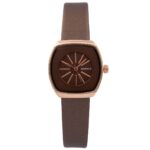 Montre Femme Tendance Marron COMELY