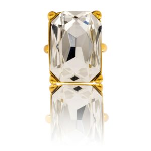 Bague de Femme en Métal Ornée avec Zirconium