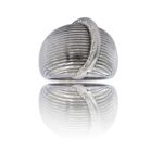 Bague pour Femme Métal Ornée avec Zirconium