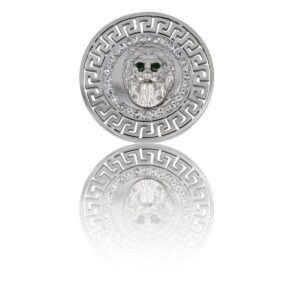 Bague Femme Originale Métal Tigre Ornée avec Zirconium