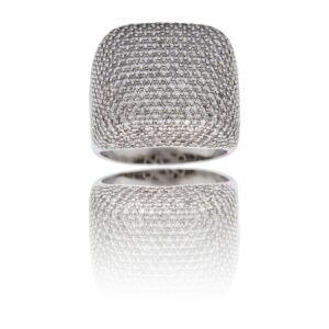 Bague de Femme Métal Ornée avec Zirconium