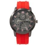 Montre Tendance Homme Silicone Rouge CHTIME