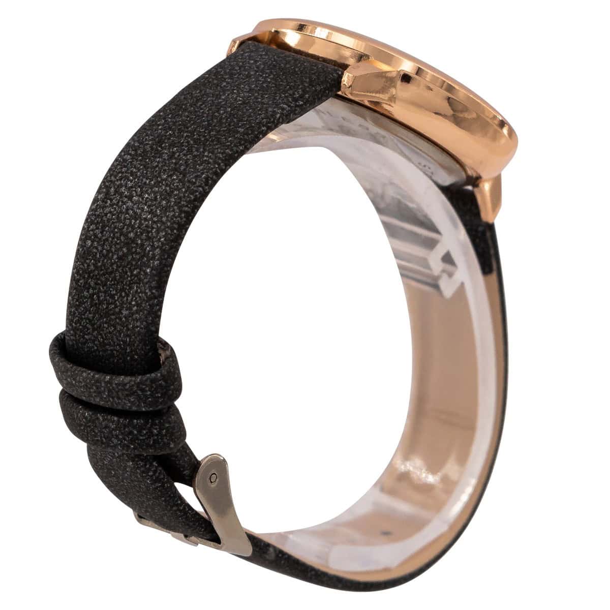 IncroyableMontre Femme Cœur Paillettes Noir CHTIME