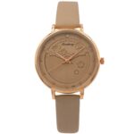 Magnifique Montre Femme Beige CHTIME