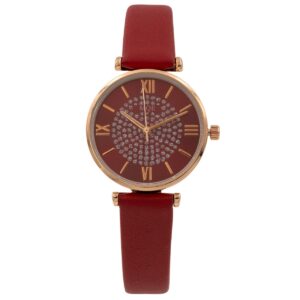 Montre pour Femme Paillettes Rouge CHTIME