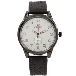 Très belle Montre Homme Bracelet Noir CHTIME