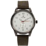 Jolie Montre Homme Bracelet Chocolat CHTIME