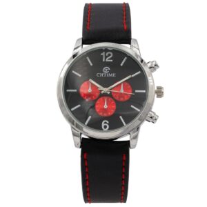 Montre pour Homme avec Bracelet Noir CHTIME