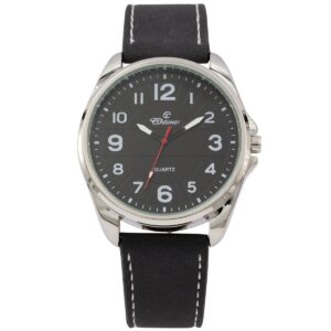 Montre d'Homme avec Bracelet Noir CHTIME