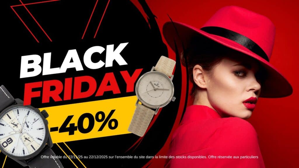 Montres bijoux black friday