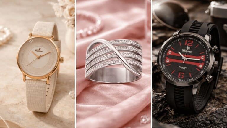 Idées cadeaux à moins de 15 € : montre femme, bague et montre homme LookMaMontre